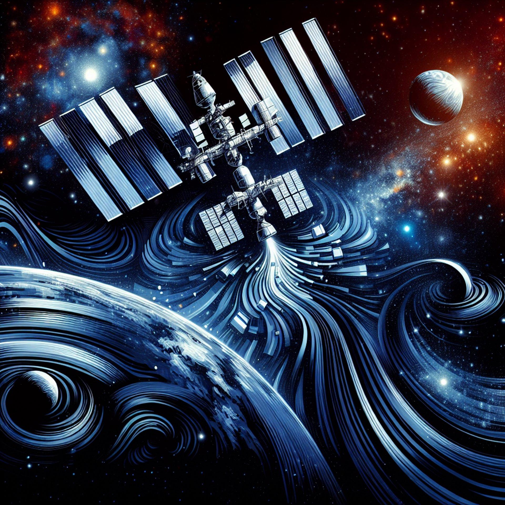 Banner for SpaceX’s CRS-33 Mission: Pioneering Cosmic Cargo Delivery to the ISS