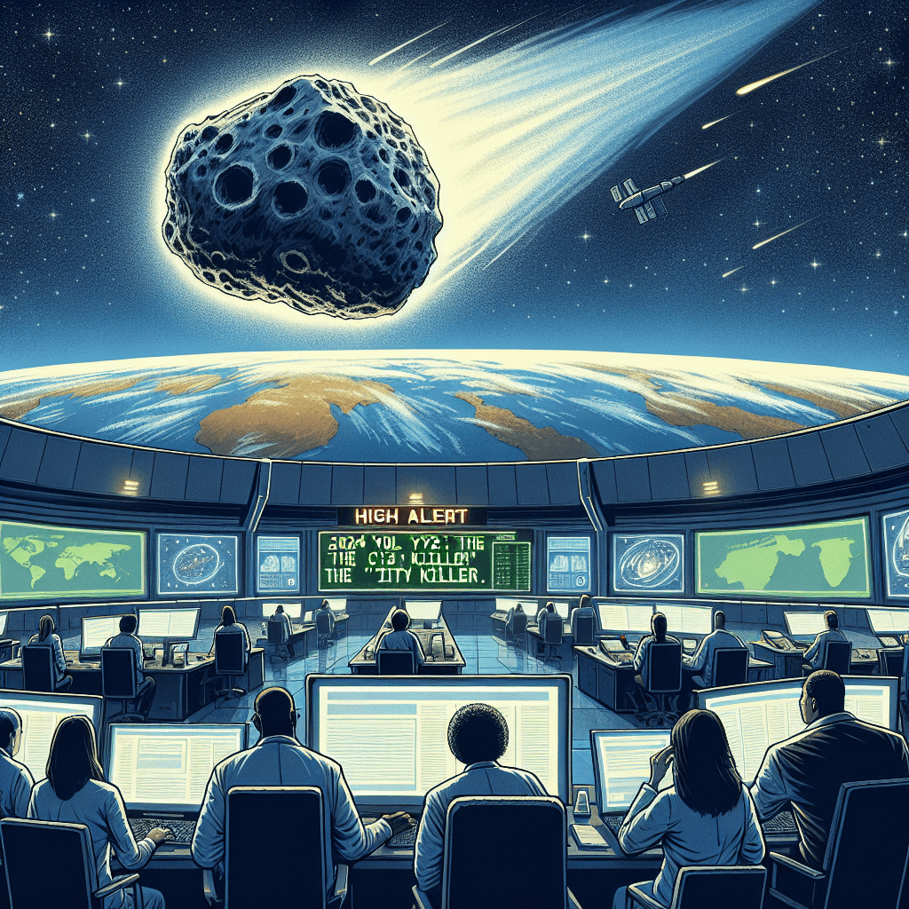 Asteroid 2024 YR4: The 'City Killer' with a 3.1% Earth Impact Chance Puts NASA on High Alert!