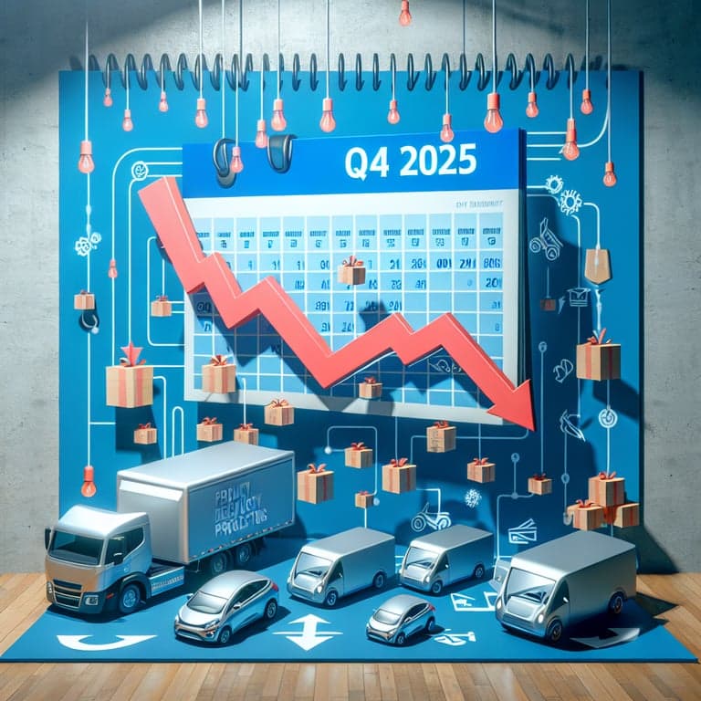 Tesla's Unprecedented Move: Downbeat Q4 2025 Delivery Estimates Unveiled