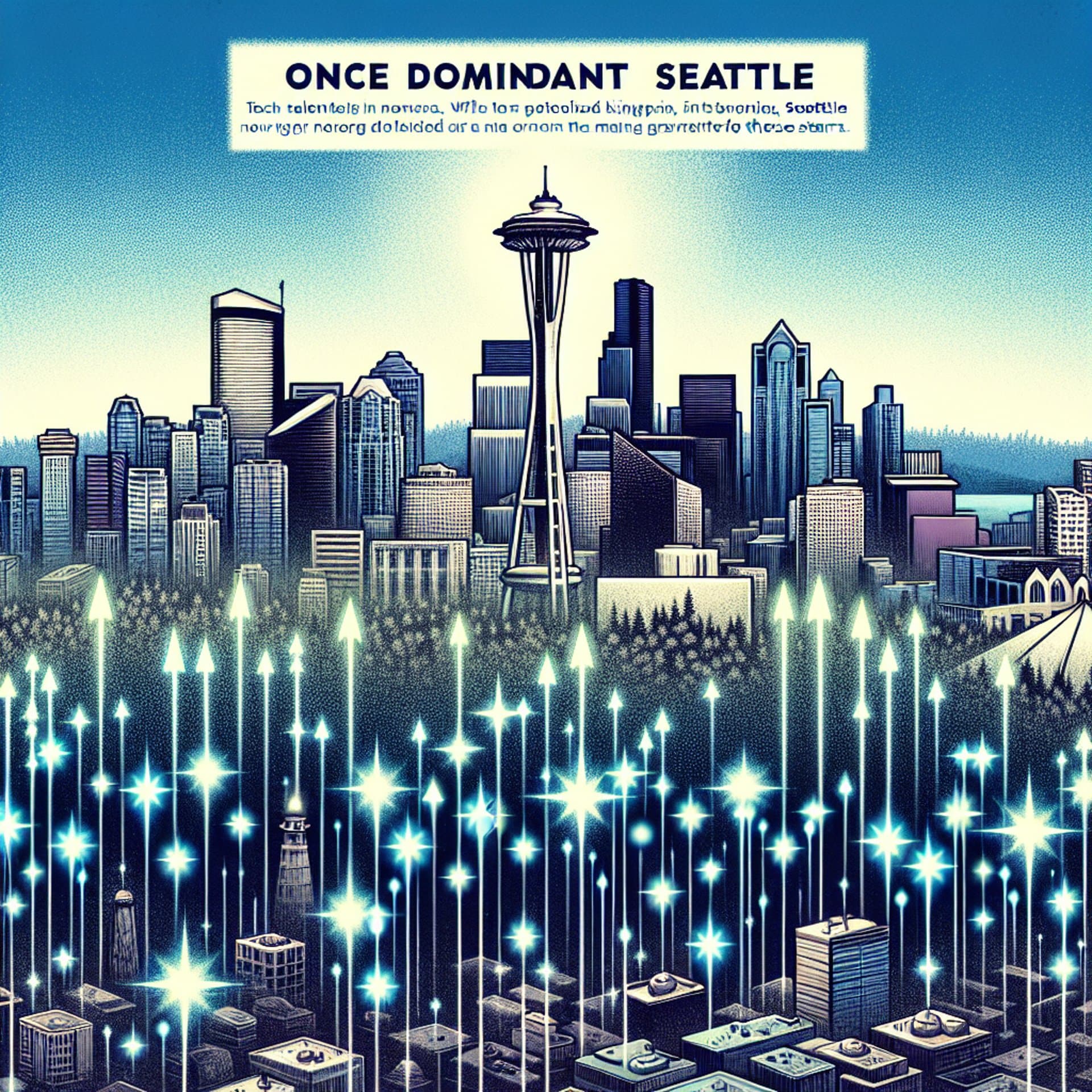Banner for Seattle's Reign as Tech Kingpin Cools: No Longer Top Dog for Tech Talent