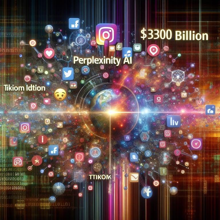 Banner for Perplexity AI's Bold $300 Billion Merger Proposal with TikTok: Could it Reshape Social Media?