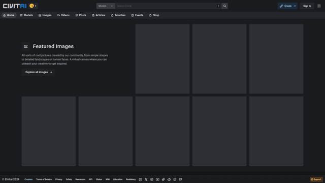 Thumbnail image for Civitai