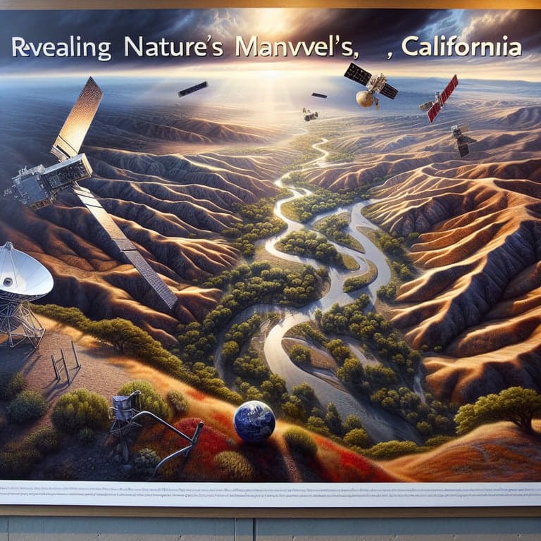 NASA Unveils Breathtaking Satellite Imagery of California's Sáttítla Highlands – A Geological Marvel!