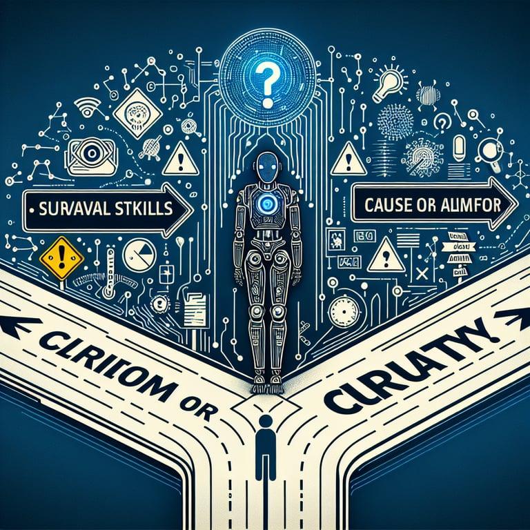 Banner for AI's New Survival Skills: A Cause for Alarm or Curiosity?