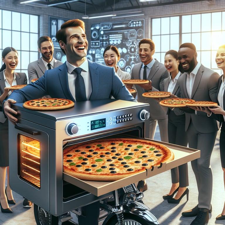 Banner for Elon Musk Keeps His Promise with a Pizza Oven at xAI Office: Employees Feast on Fresh Pizza!