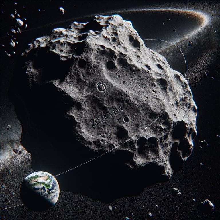 Banner for Asteroid 2024 YR4: The Space Stone with a 1.3% Shot at Earth