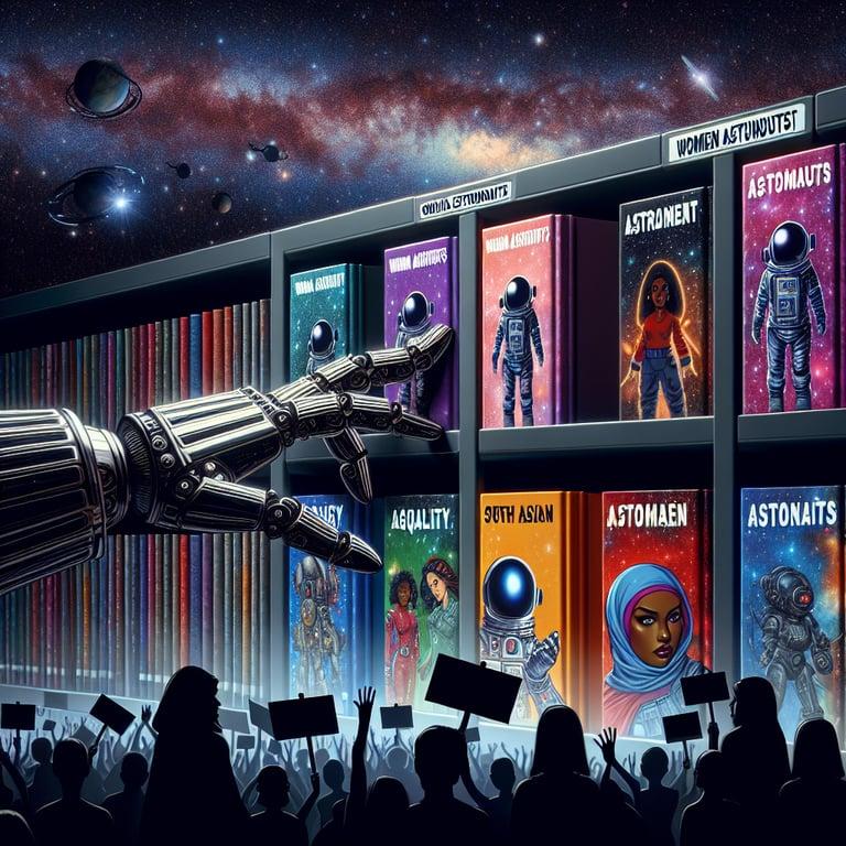 Banner for NASA Deletes Graphic Novels Featuring Women Astronauts Amid DEI Controversy