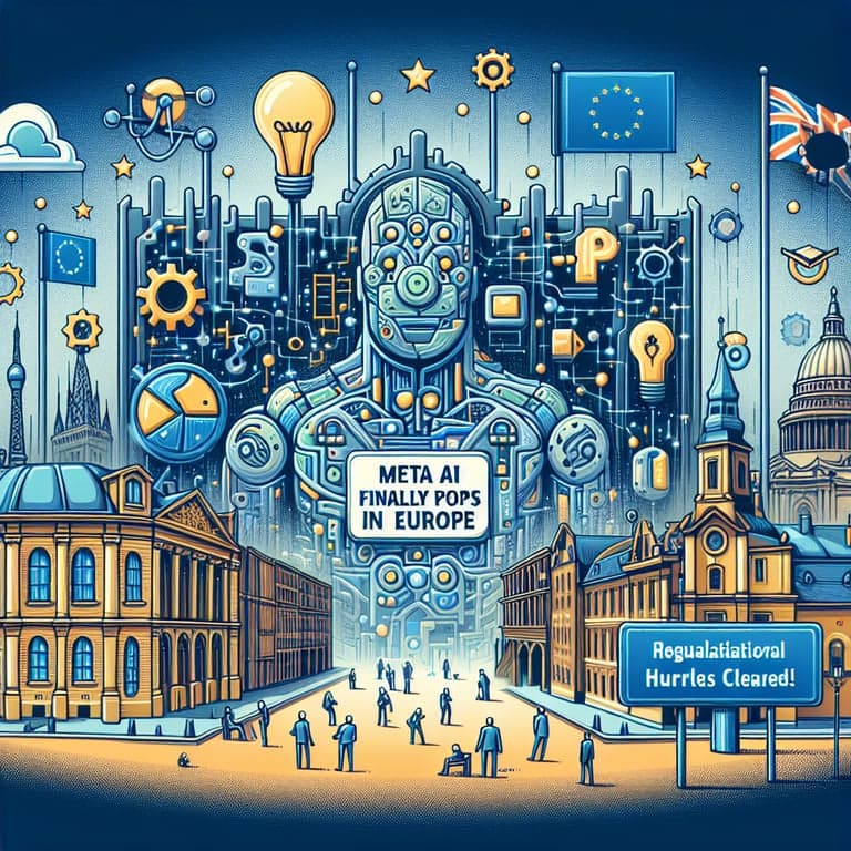 Meta AI Finally Pops in Europe: Regulatory Hurdles Cleared!