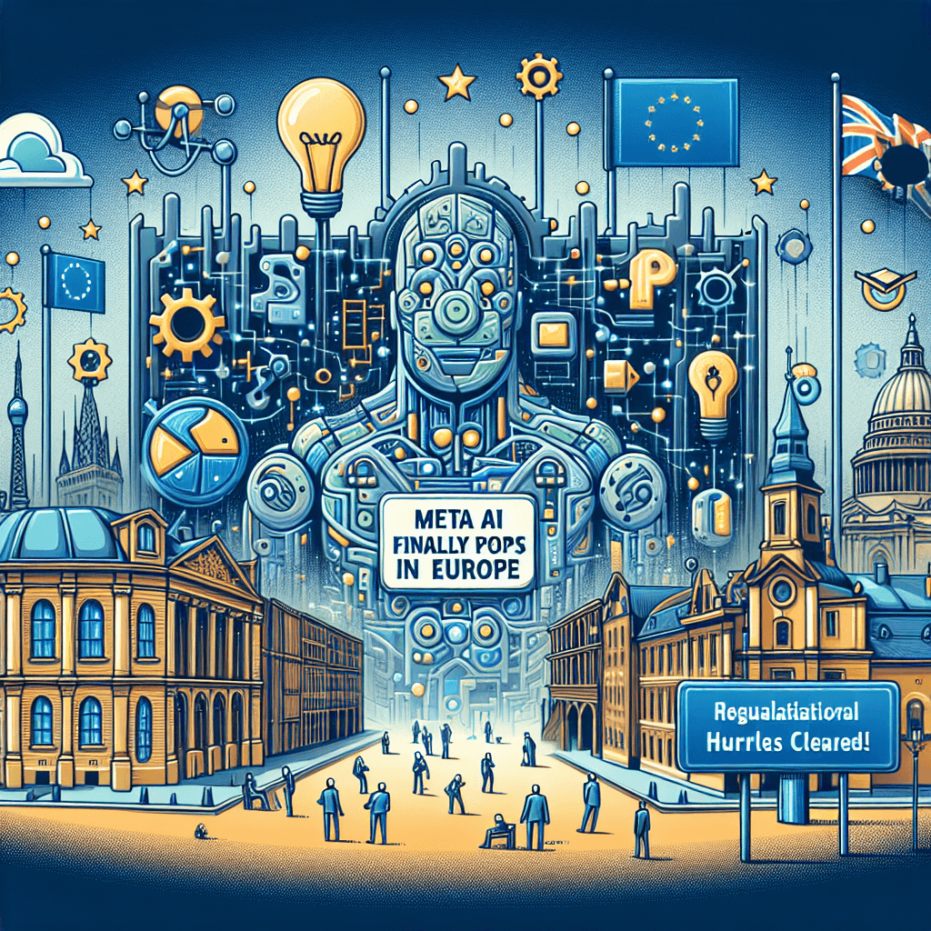 Meta AI Finally Pops in Europe: Regulatory Hurdles Cleared!