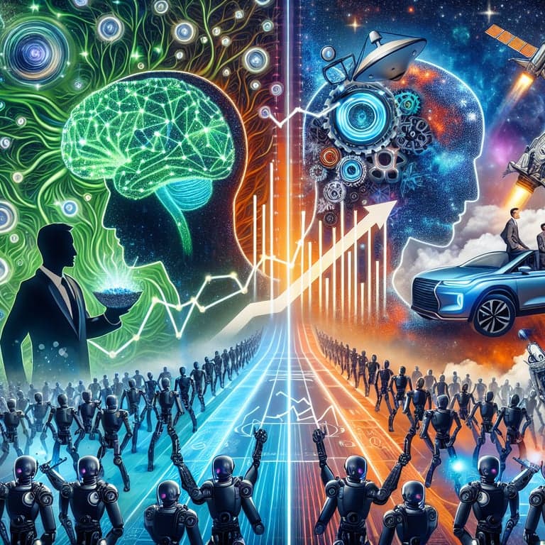 Banner for Nvidia's Jensen Huang vs Elon Musk: The Great AI Job Growth Debate!