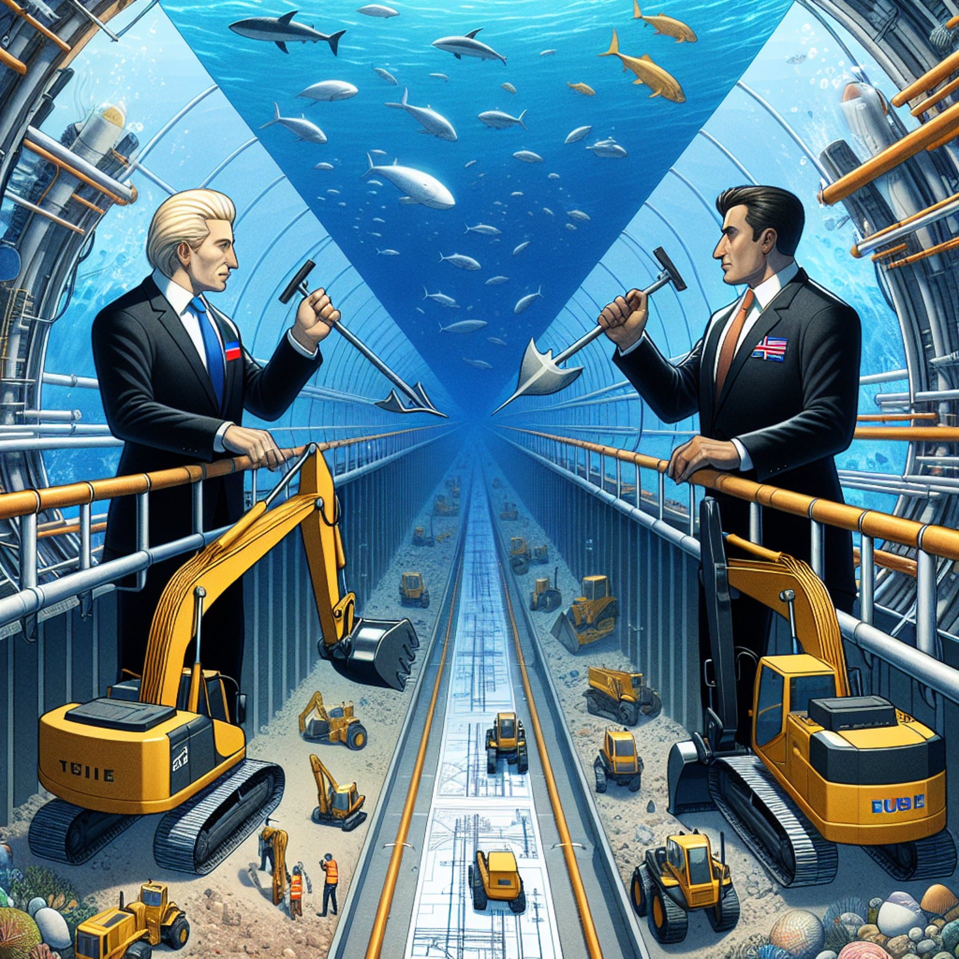 Russia's Bold 'Putin-Trump' Tunnel Proposal: Building Bridges Underwater!