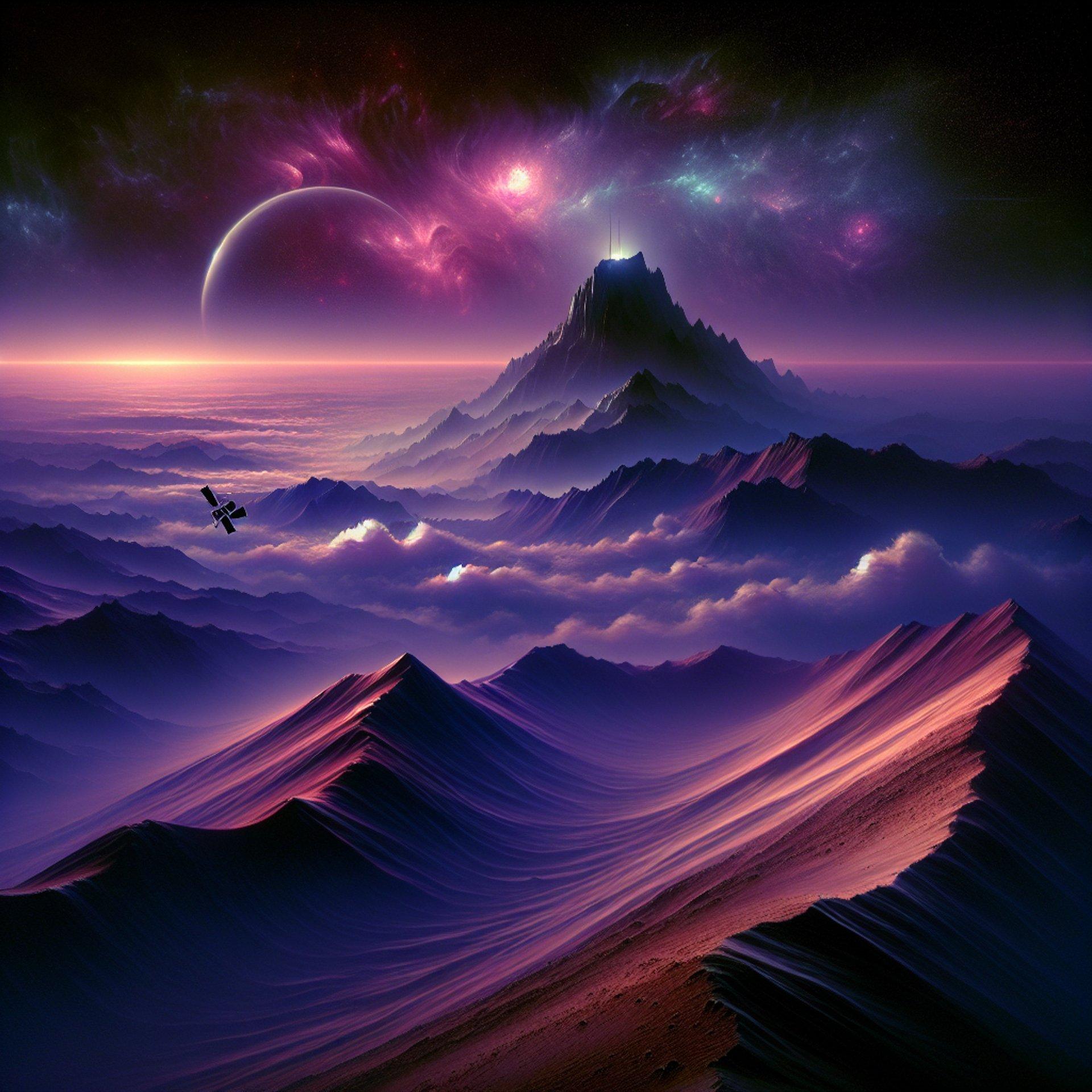 Banner for Mars' Arsia Mons Volcano Stuns in Dawn Cloud Peek - Captured by NASA's Mars Odyssey
