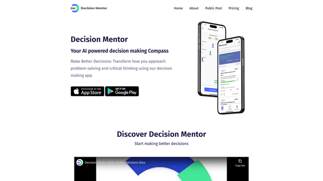 Thumbnail image for Decision Mentor