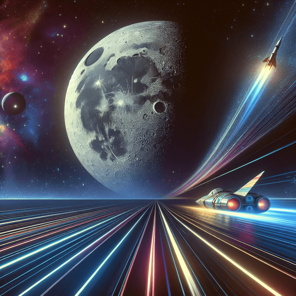 Banner for The New Space Race: NASA vs. China in a Lunar Showdown!