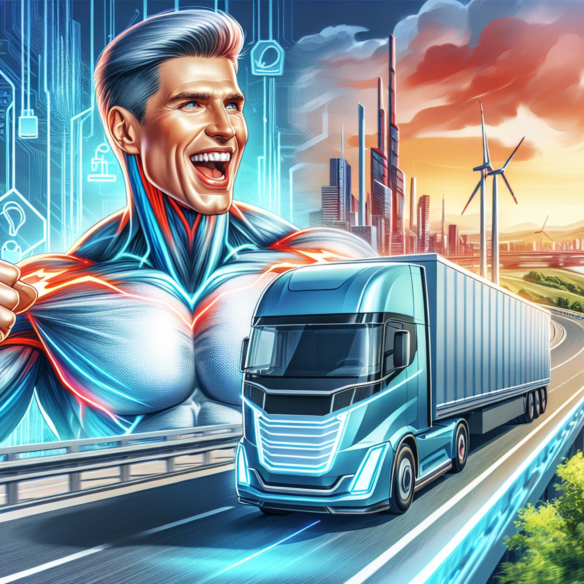 Jay Leno's Electrifying Joyride: The Tesla Semi Adventure