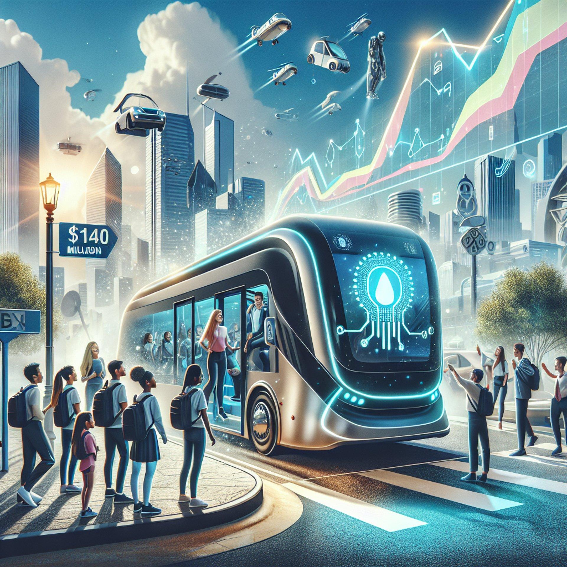 Banner for Zum Secures $140 Million to Revolutionize School Commutes with AI and Electric Buses