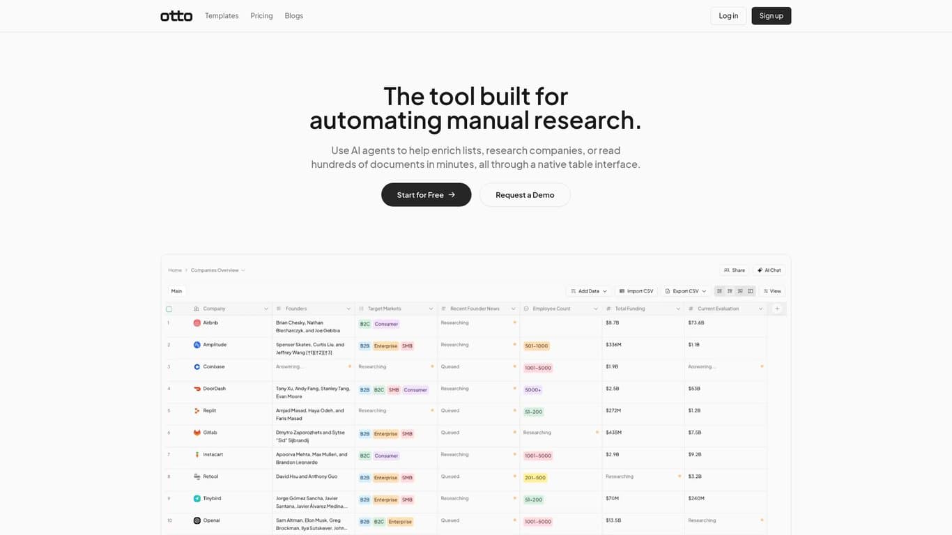 Ottogrid.ai screenshot