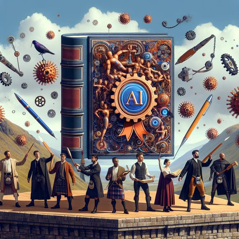Banner for Scottish Writers Lead the Charge for 'AI-Free' Literature Certification