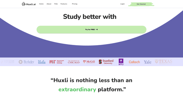 Thumbnail image for Huxli.ai