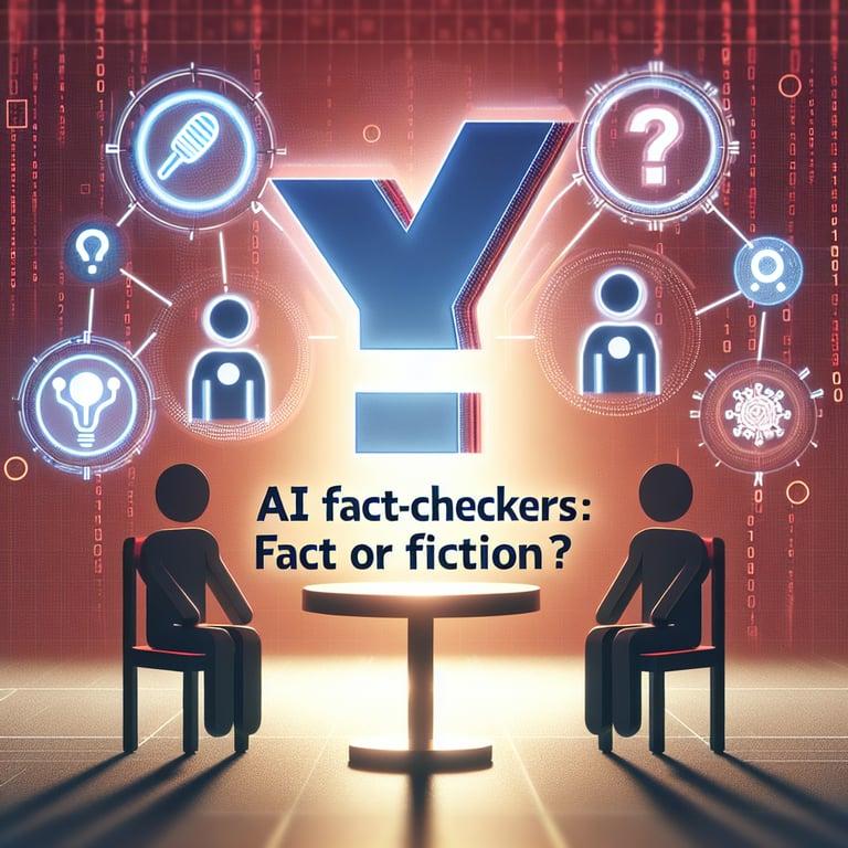 Banner for AI Fact-Checkers on X: Fact or Fiction?