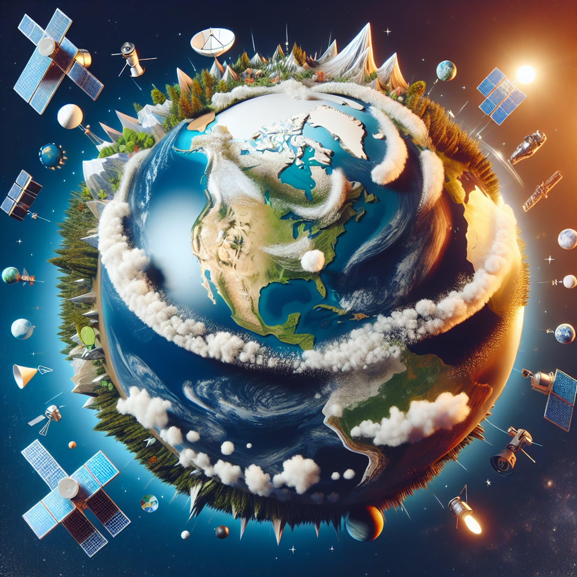 "Earth's Selfie Day: NASA Celebrates Earth's Beauty from Space!"