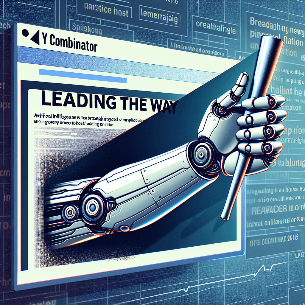 Banner for AI Takes the Lead: Breaking News from Y Combinator!