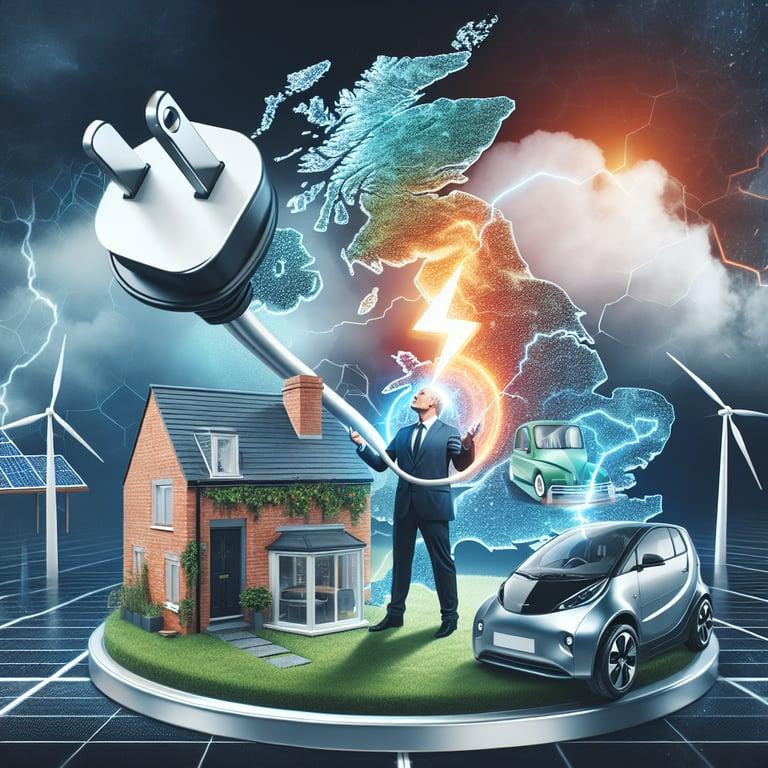 Banner for Elon Musk Powers Up the UK: Tesla to Offer Household Electricity!