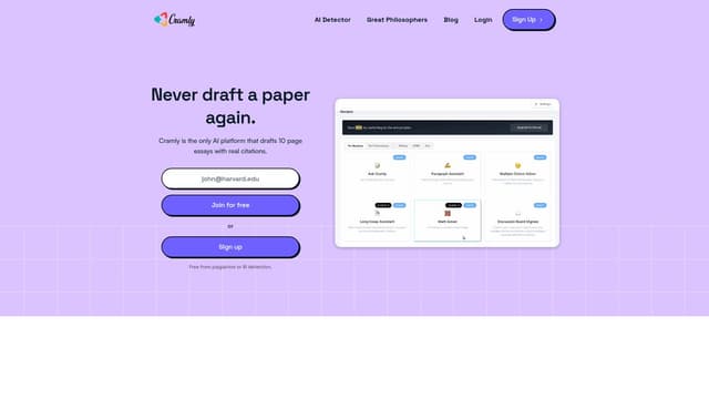 Thumbnail image for Cramly AI