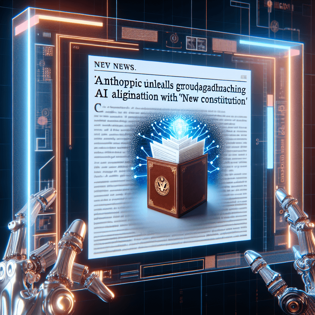 Anthropic Launches Revolutionary AI Alignment with Claude's New "Constitution"
