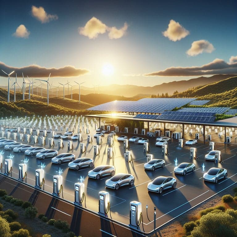Tesla Powers Up the Future: World's Largest Off-Grid Supercharger Station Launches in California