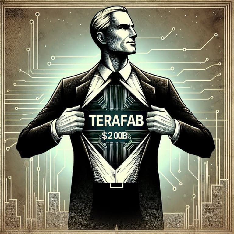 Banner for Elon Musk Announces $20B 'Terafab' Venture: Tesla's Bold Leap into Chip Manufacturing