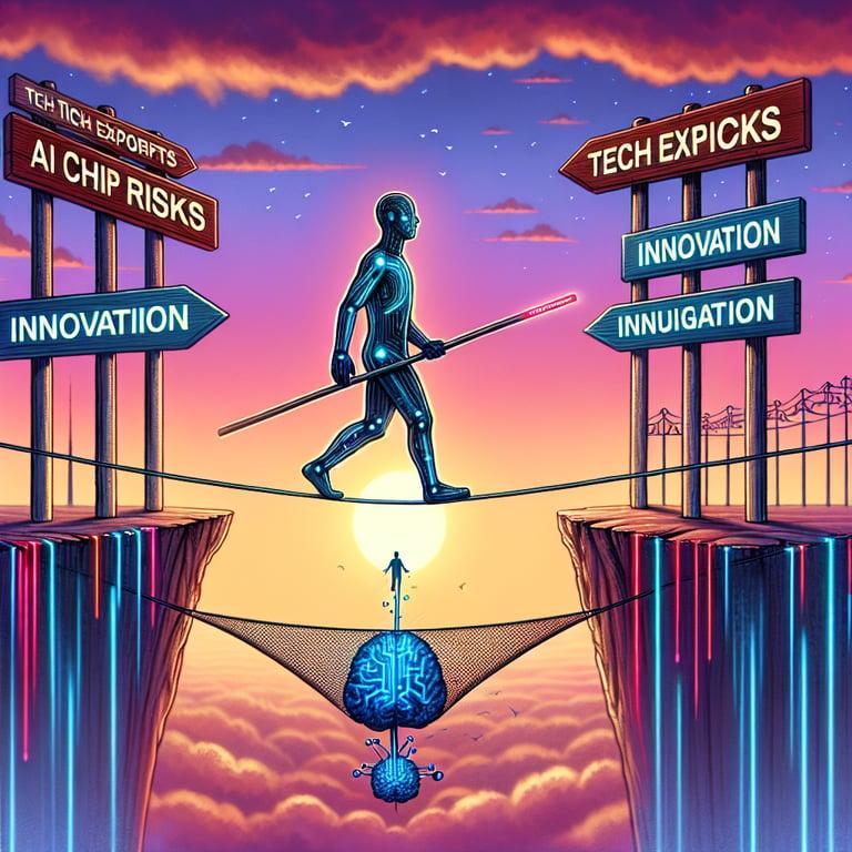 Banner for Balancing Act: US Aims to Mitigate AI Chip Risks Without Stifling Tech Exports