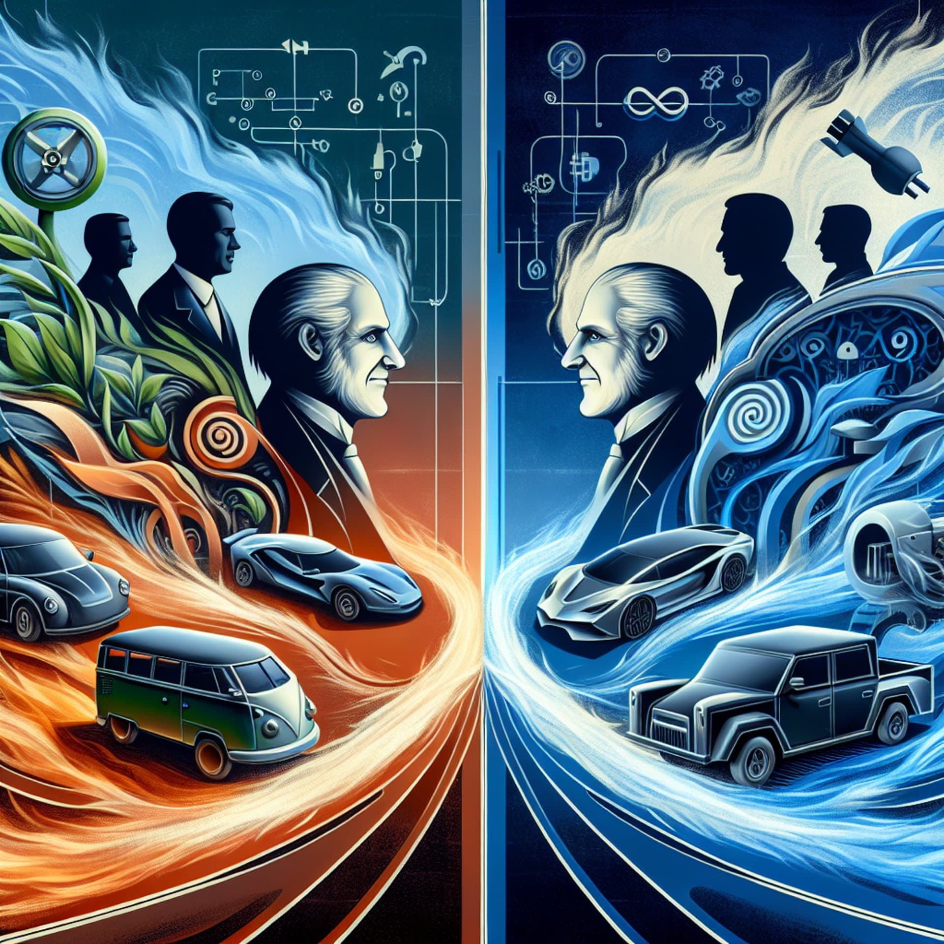 Banner for Trump vs. Musk: The Electric Vehicle Showdown Continues!