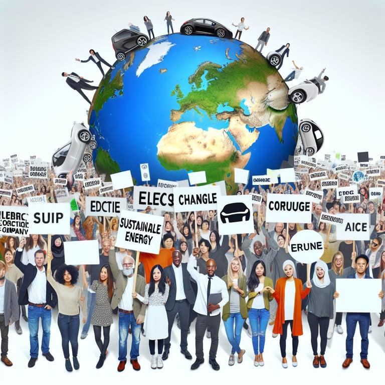 Banner for Globally Coordinated 'Tesla Takedown' Protest Set to Make Waves!