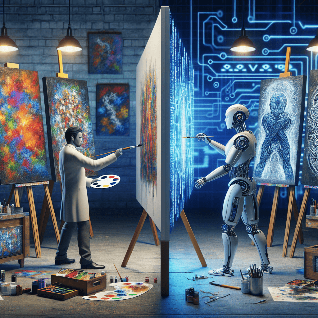Banner for Copyright Battles Erupt as Artists Face Off Against AI