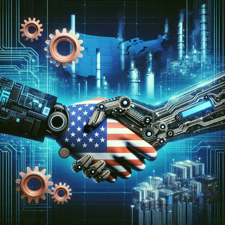 Banner for OpenAI and Foxconn Team Up for U.S.-Based AI Hardware Innovation