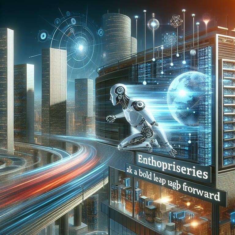 Banner for 2025: The Year Enterprise AI Takes a Bold Leap Forward