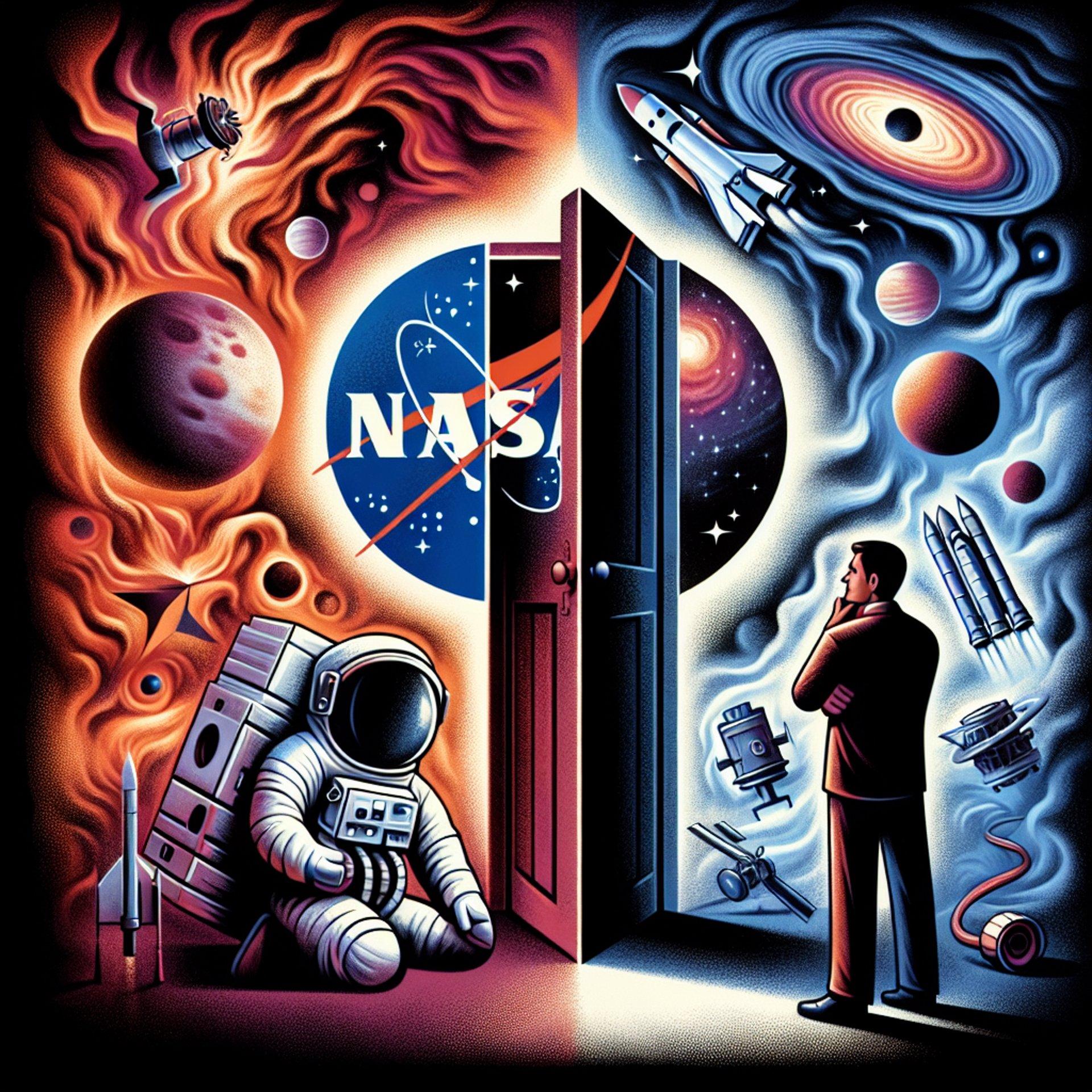 Banner for NASA Mission Cutbacks: A Cosmic Conundrum!