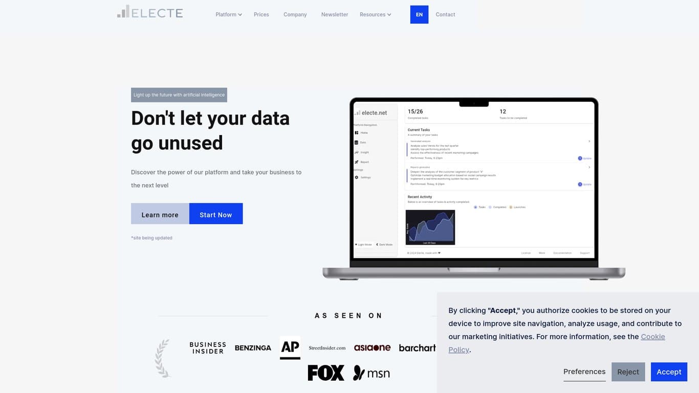 Electe screenshot