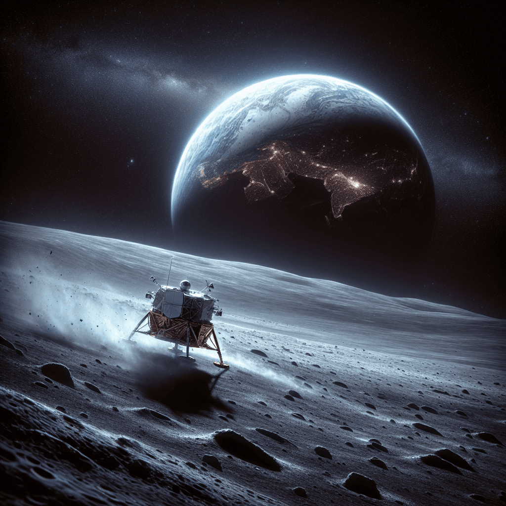 NASA's Athena Lunar Lander Bids Farewell After Tumultuous Touchdown
