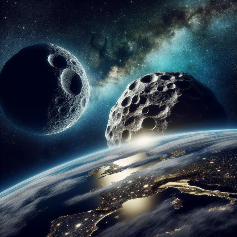 Banner for Asteroid 2024 YR4 Threatens Moon, Sparks Concerns on Earth