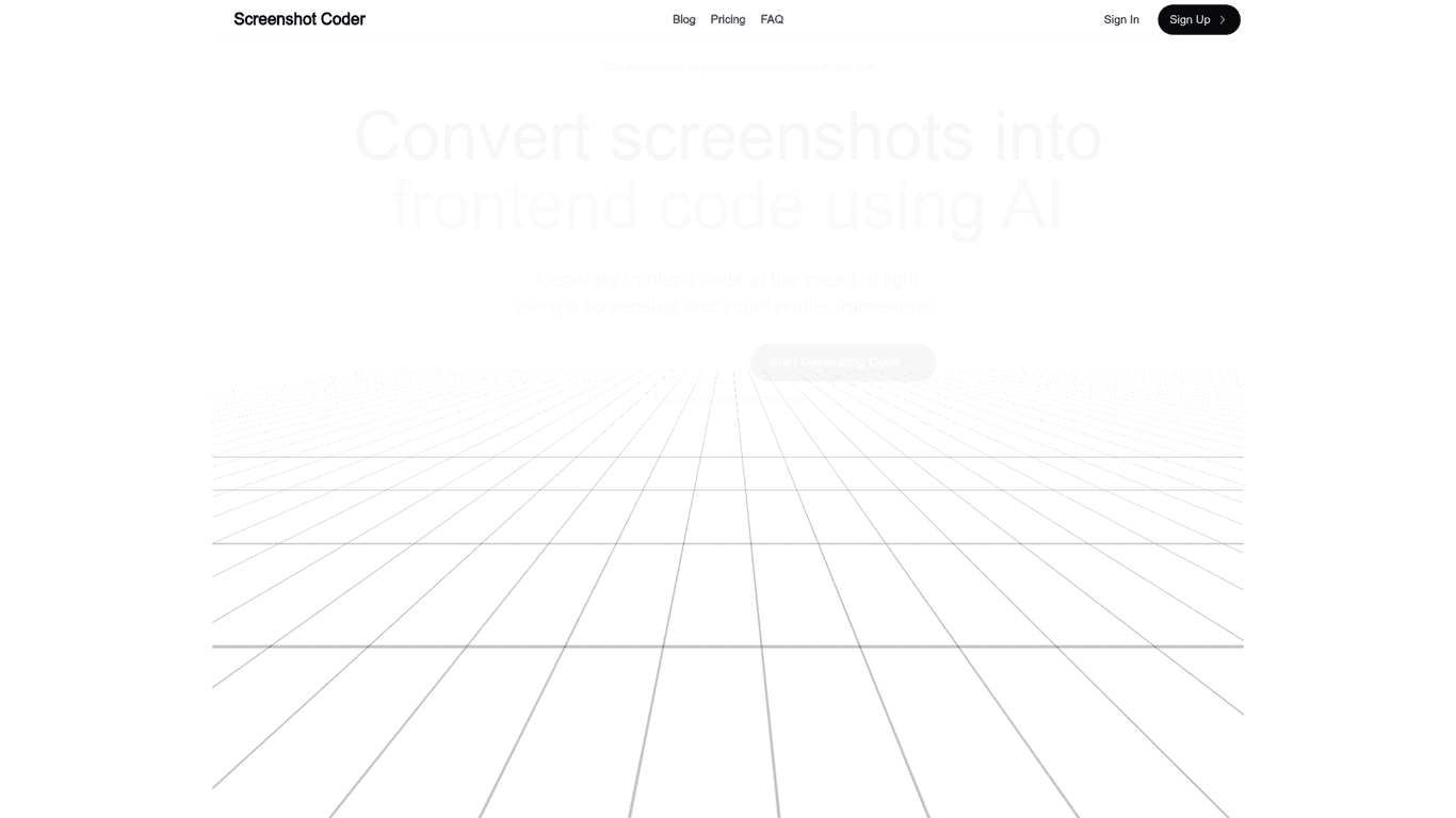 Screenshot Coder screenshot