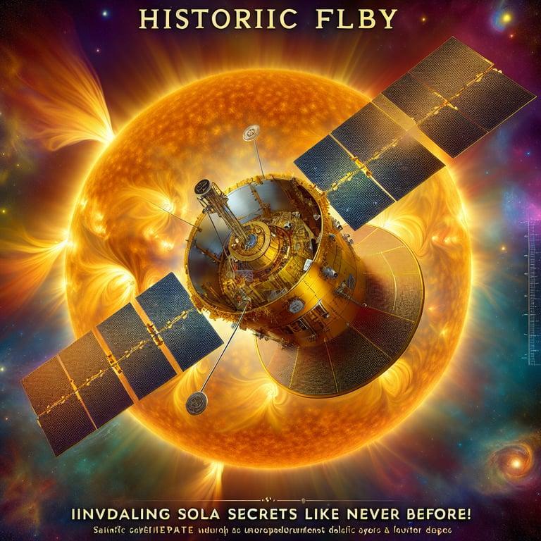 Banner for Parker Solar Probe's Historic Flyby: Unveiling Solar Secrets Like Never Before!