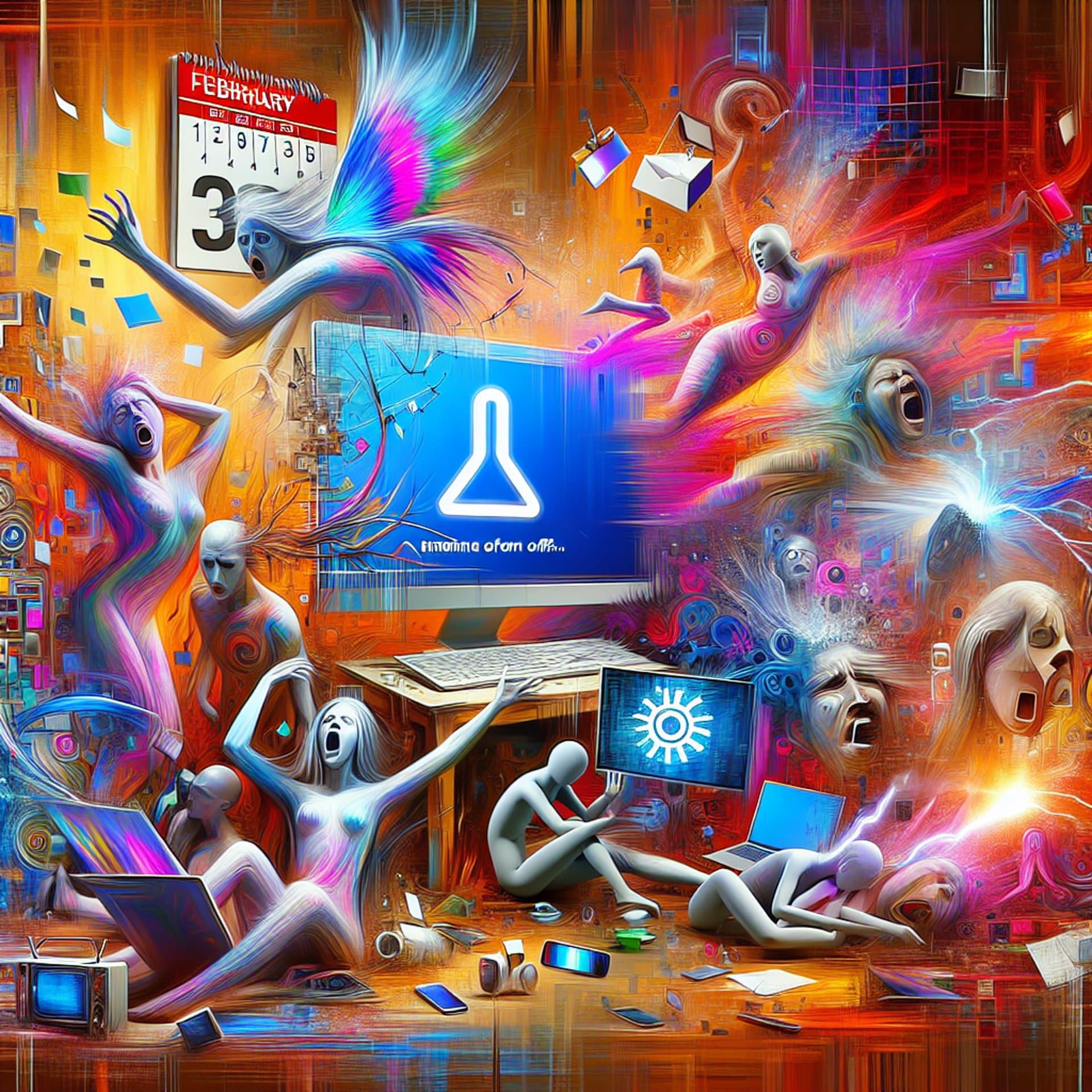 Banner for ChatGPT Outage Sends Users into a Frenzy: OpenAI's February Glitch