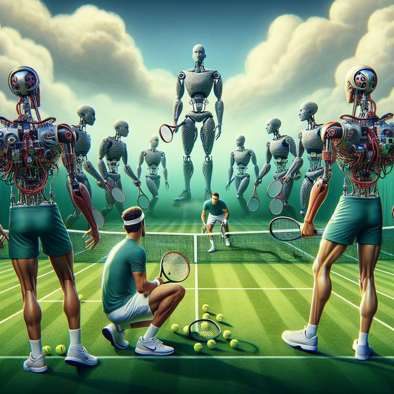 Banner for Top Tennis Stars Slam Wimbledon’s AI Tech Serve!
