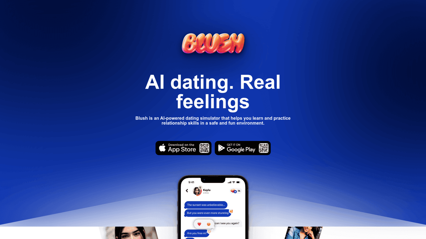 Blush screenshot