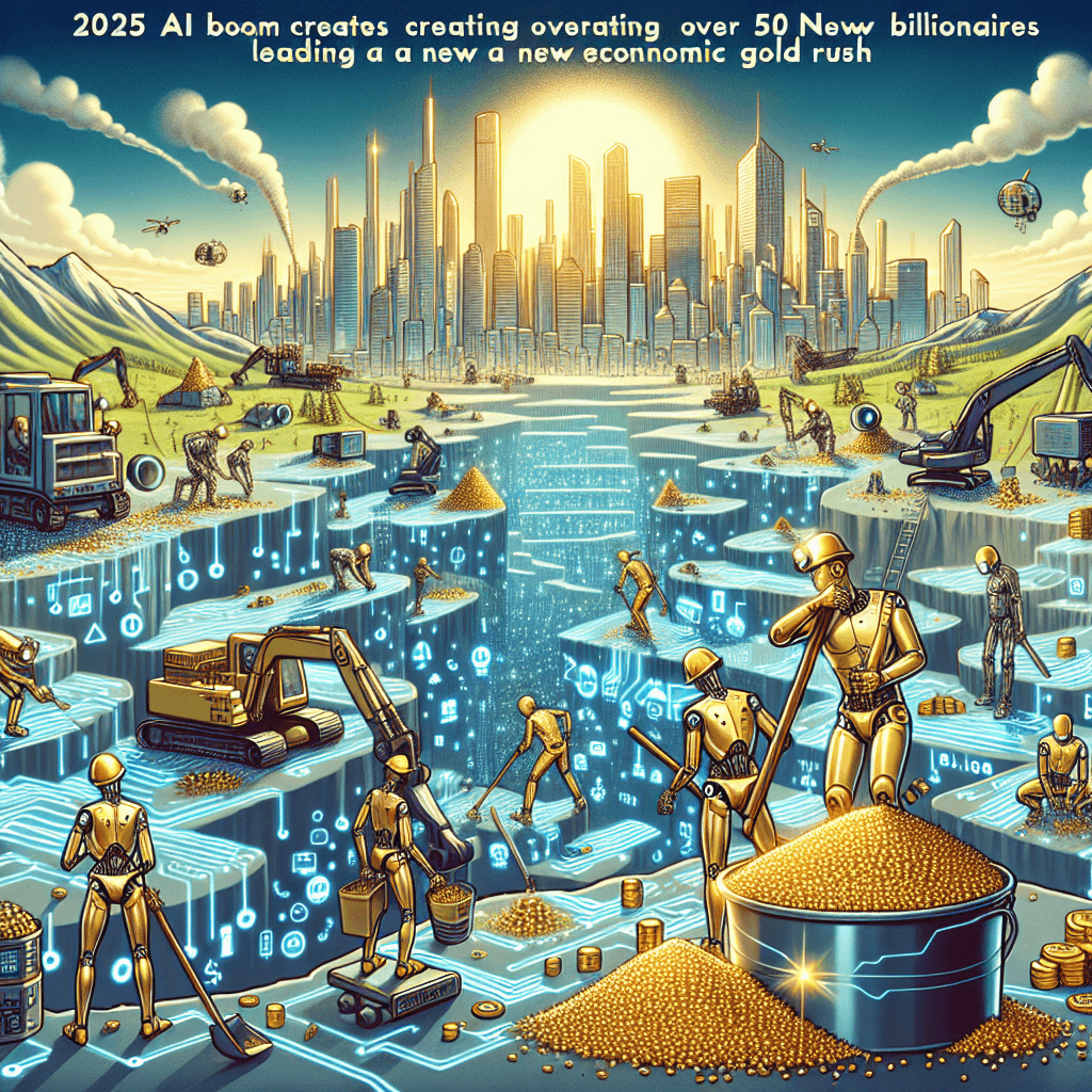 Banner for 2025 AI Boom Creates Over 50 New Billionaires: A New Economic Gold Rush