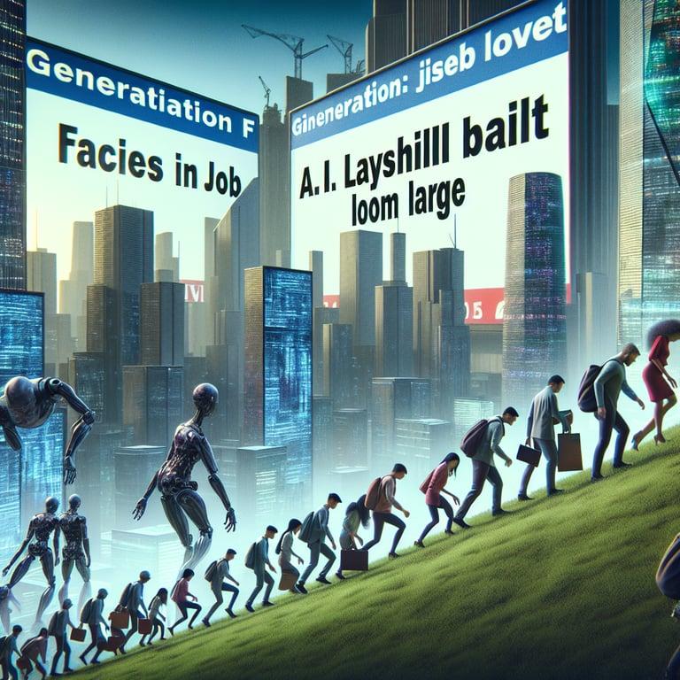 Banner for Generation F Faces Uphill Battle in 2025 Job Market: A.I. Layoffs Loom Large