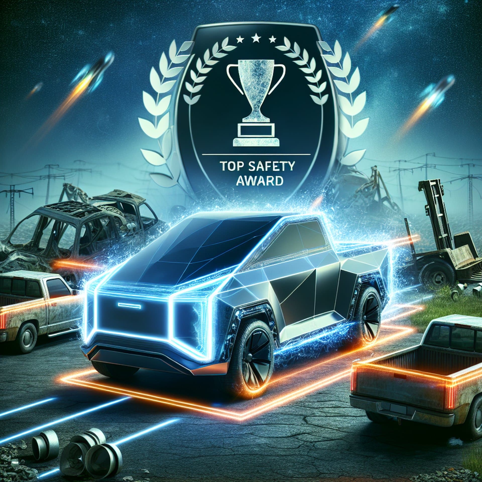 Tesla Cybertruck Snags Prestigious IIHS Top Safety Pick+ Award – Sets New Benchmark for Pickup Safety