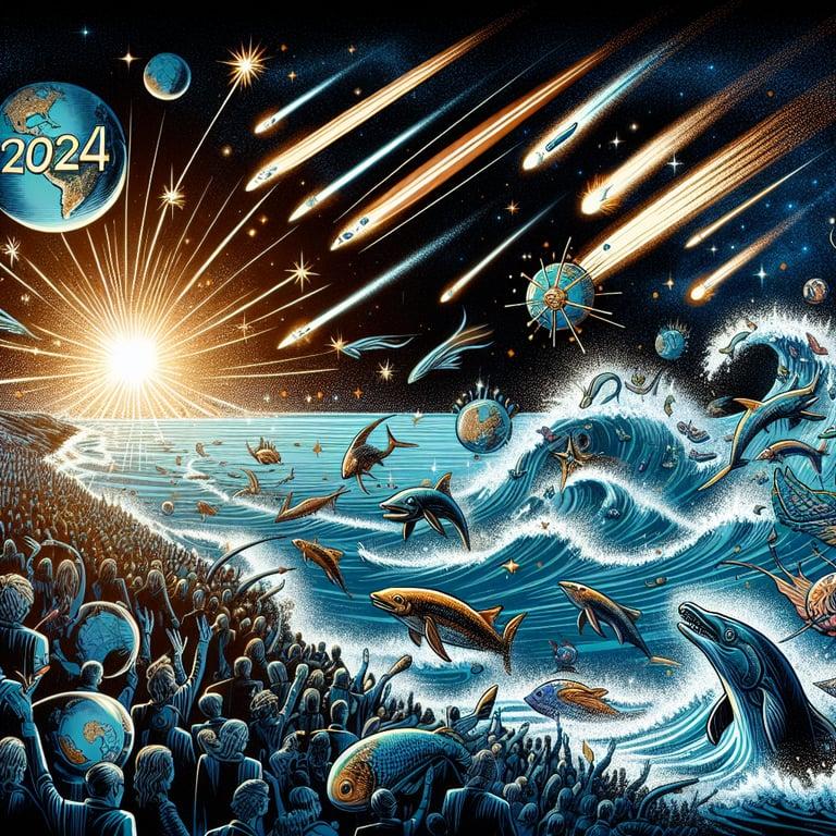 Banner for Sea Group on a Stellar 2024 Journey: Breaking Records and Expanding Horizons